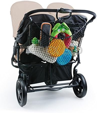 Diago Uk XL Shopping Basket Net Pram, Pushchair, Stroller - Black
