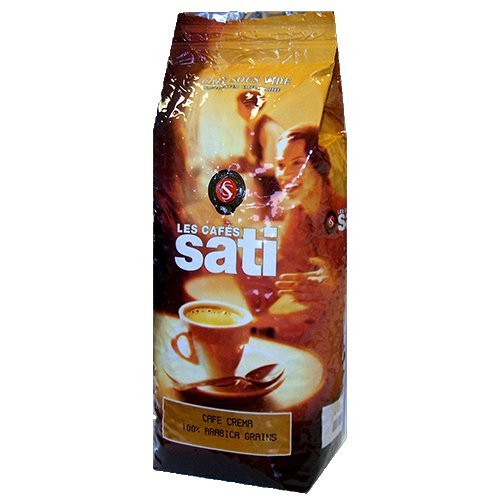 Café Sati Crema 100% Arabica Bohnen - Kaffeebohnen Vollautomat