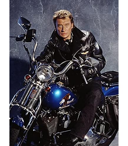 Kit Diamond Painting 5D Johnny Hallyday - Toile 30x40cm Pour Déco Salon Et Loisir Créatif