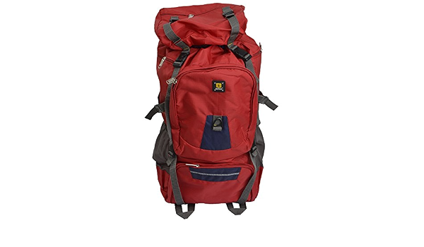 90 Liters Red \u0026 Grey Rucksack at Amazon 