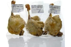 Lot de 3 Cuisses de Canard confites sous-vide, 600g