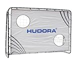 HUDORA Fußball-Tor Freekick mit Torwand - Fußballtor Garten - 76900