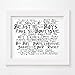 Produktbild `Noir Paranoiac` Art Print - BEASTIE BOYS - Paul`s Boutique - Signed & Numbered Limited Edition Typography Unframed 25 x 20 cm (10 x 8 inch) Album Wall Art Print - Song Lyrics Mini Poster