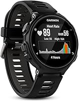 Garmin Forerunner 735XT - Montre GPS Multisports avec Cardio Poignet - Noir/Gris