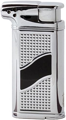 Tobacco Pipe Lighter - 45 Angle Flame - With Pipe Tool - Easy One Push Light