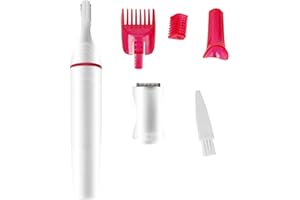 NAROOTE Afeitadora de pelo para mujer, recortadora de cejas para mujer, máquina de afeitar eléctrica, depiladora de nariz para mujeres y hombres