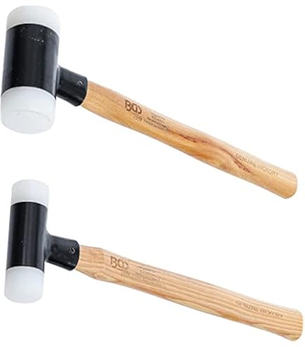 Schlosserhammer Set 3-tlg - 200g, 300g, 500g Mit Holzstiel Für Handwerk & Heimwerken