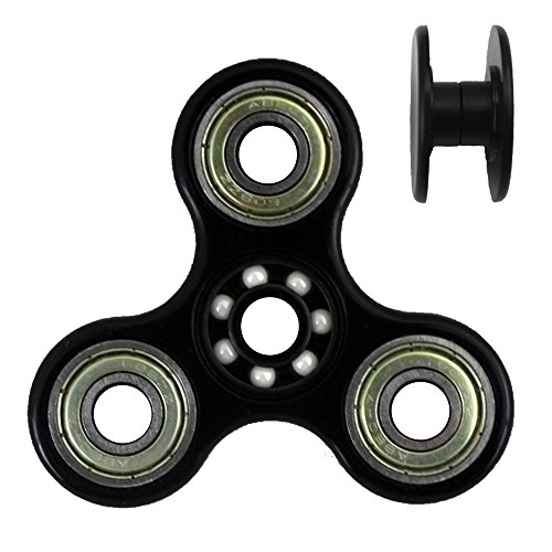 BeGrit Handspinner Tri-Spinner Hochgeschwindigkeits-Hybrid-Keramiklager Fidget EDC Toy Nicht 3D-Druck