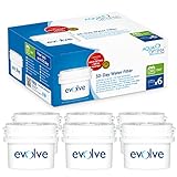 Aqua Optima Evolve 6 month pack, 6 x 30 day water filters - Fit *BRITA Maxtra (not *Maxtra+) appliances - EVS602 (Kitchen &amp; Home)