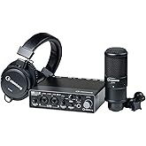 Steinberg UR22C Recording Pack - UR22C USB 3.0 Audio-Interface, ST-M01 Kondensatormikrofon und ST-H01 Monitorkopfhörer (inkl.
