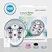 Hangsun Foot Spa and Massager with Heater FM600 LED Pedicure Foot Bath with Infrared Heat and Magnetic Therapy for Foot Care