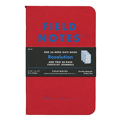 Field Notes ñ Winter 2018 Resolution Limited Edition - 3-Pack (FNC-37)
