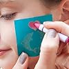 Face-Paint-stencil-100-pezzi-spessa-morbido-flessibile-e-facile-da-attaccare-riutilizzare–ideale-per-compleanni-pigiama-party-scuola-Carnevale-o-Fundraisers