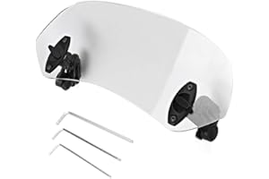 DEWIN Universal Motorcycle Windshield Extension Windscreen Clip Adjustable Windshield Accessories