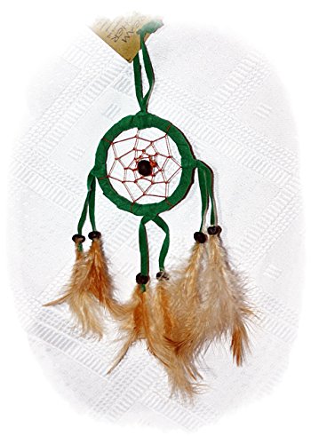10 x Traumfänger Set. Dreamcatcher 6 cm. Kindergeburtstag gemischte Farben - 5