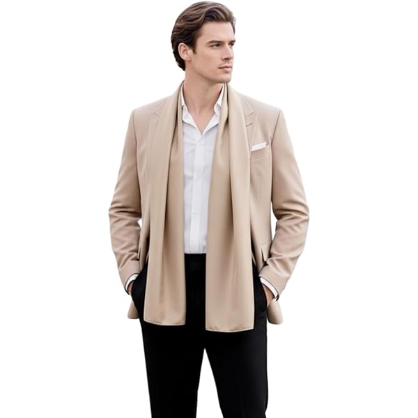 Lorenzo Cana Herrenschal Aus Seide & Viskose - Elegantes Damast-Paisley Design 70x190 Cm