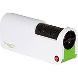 Electric Diamond Knife Sharpener for Ceramic Knives. Professional Diamond Honing Wheel Sharpening Tool. 2-Stage (Fine Coarse) Sharpening. Ceramic Kitchen Knife Sharpener.