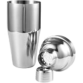 Perlotus 550 CC Steel Cocktail Shaker Mixer Professional Quality