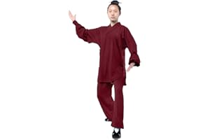 G-LIKE Tai Chi Uniform Kleidung - Qi Gong Kampfkunst Wing Chun Shaolin Kung Fu Training Dao Taoistische Bekleidung - Hanf
