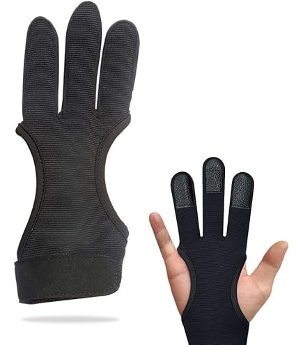 Proteggi Dita Per Tiro Con L'arco Wolfman: Comfort E Regolazione Per Arco Ricurvo (S/M/L, Colori Vari)