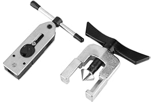 DeWin Dudgeonniere Climatisation - Dudgeonnière Outil d'évasement Grabber avec poignée d'électrophorèse pour Tuyau en Acier Inoxydable en Aluminium cuivre