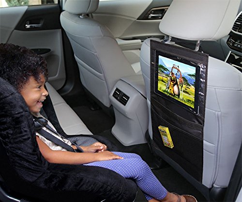 Tablet halterung auto, tablet halter auto, rücksitz organizer, tablet autohalterung, kfz halterung, tablet halterung kopfstütze, auto rücksitz organizer, tablet halter kfz, tablet halterung kfz. Kompatibel mit allen tablets bis 14 „: iPad 2/3/4/ , Ipad Air, Ipad Mini, Galaxy Tab Tab S Note Pro, Nexus 7, Kindle Fire HD 6 7 Fire HDX 7 8.9 Fire 2, usw. - 4