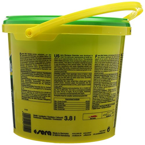 sera 07152 pond stör perlets 3800 ml – das Störfutter für kleinere Störe bis etwa 40 cm - 4