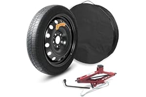 GTTCCG RUOTINO di SCORTA Adattabile FIAT 500X 125/80R17 in Ferro