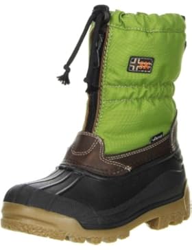 Vista Canada POLAR Mädchen Jungen Kinder Winterstiefel Snowboots Thermo-TEX Innenschuhen grün