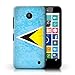Produktbild Stuff4® Hülle/Case für Nokia Lumia 630 / St. Lucia/Lucian Muster/Amerika Flagge Kollektion