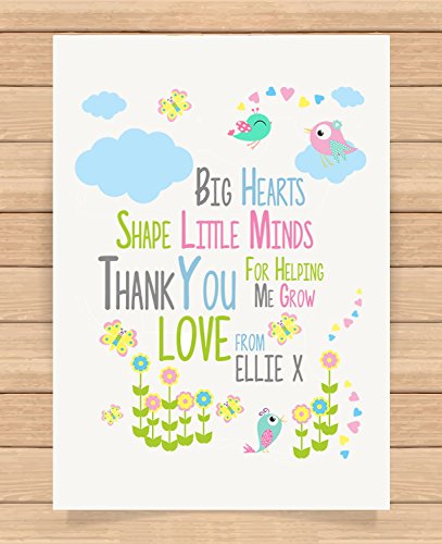 personalised gifts for nursery teachers