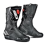  Sidi Fusion Botas para Motocicleta, Negro, 41