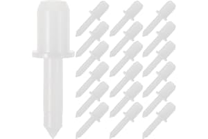 MAGICLULU Replacement Repair 60pcs Replacement Plantation Shutter Repair kit Louvers Staples Replacement for Windows Spring Loaded Repair