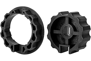 Schellenberg 27800 Zestaw adapterów do wałów markiz, 65 mm