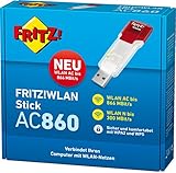 AVM FRITZ!WLAN Stick AC 860 (866 MBit/s (5 GHz), 300 MBit/s,...