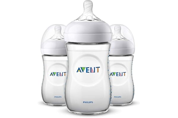 زجاجة رضاعة فيليبس افينت 260 مل، عبوة من 3 قطع - SCF033/37