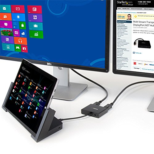 StarTech Triple Head Multi Monitor Adapter (1x Mini DisplayPort auf 3x DisplayPort) - 12