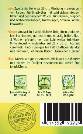 Stiefmütterchen, Schweizer Riesen Mischung - 2