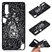 Produktbild Everainy Kompatibel für Huawei P30 Hülle Silikon Bumper Gummi Neu Cover Hüllen für Huawei P30 Handyhülle Stoßfest TPU Stoßstange Schwarz Schutzhülle (Star)