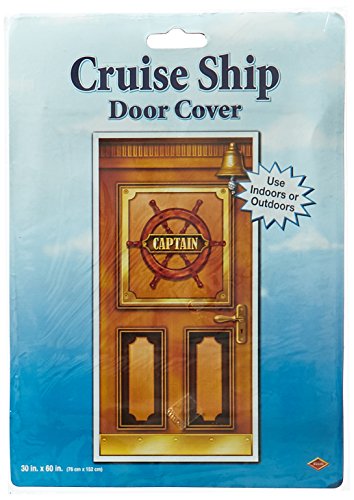 Beistle Cruise Ship Door Cover Party Accessory (1 count) (1/Pkg)