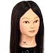 Neverland Beauty 22" 70% Real Human Hair Hairdressing Cosmetology Mannequin Manikin Practice Training Head With Clamp Stand,For College and Professional Use #2