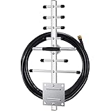 ORPEY ANYCALL 7/9 dBi Yagi Antenne direktionale Antenne SMA männlich Stecker Richtantenne mit RG58 10 m Kabel für Handy Signa