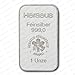 Produktbild Silberbarren Heraeus 31,1 Gramm 1 Unze 1 Oz Silber Barren + Zertifikat von der Marke Securina24®