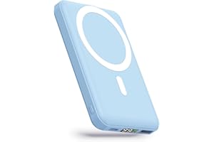 Power Bank 10000mAh Magnético, Bateria Externa mag-Safe, YAGOPAL PD 22.5W Carga Rapida Inalámbrico Cargador Portátil con Pantalla LED USB-C Compatible con iPhone 16/12/13/14/15 Pro/Mini/Pro MAX