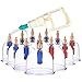 Chinese Cupping Therapy Set by DigHealth, 12 Vacuum Air Suction Cups with Pumping Handle,Wet/Dry,Traditional Home Medical Physical Massage Self Treatment for Back/Neck Pain,Weight Loss,Muscle Relief