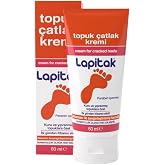 Lapitak Topuk &Ccedil;atlak Kremi 60ml - Ayak Kremi - Ayak Bakımı - Ayaklardaki &Ccedil;atlakları Engenlemeye Yardımcı olur. Kuru ve Yıpran