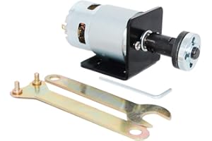 CHANCS Motor DC con abrazadera para hoja de sierra 895 12V/24V 6000RPM 12000RPM con soporte de montaje de asiento máquina de corte