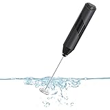 Milk Frother,IraXpro Electric Milk Frother Whisk,Milk Frother Handheld,Coffee Frother Electric Whisk,One Touch Hand Mini Frot