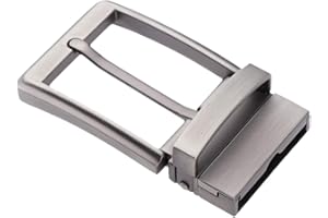 F Fityle Fibbia Cintura Reversibile Accesserio Uomo Per Cinture Scarpe Stivali Borse