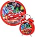 Produktbild alles-meine.de GmbH 2 TLG. Set Wanduhr & Wecker -  Disney Cars - Lightning McQueen - Nitro  - incl. Name - 25 cm groß - Uhr - Analog - Wohnzimmer & Kinderzimmer - für Jungen Ki..
